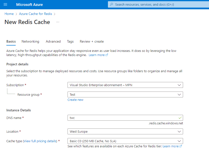 redis cache, new azure redis cache, azure redis cache, azure cache for redis