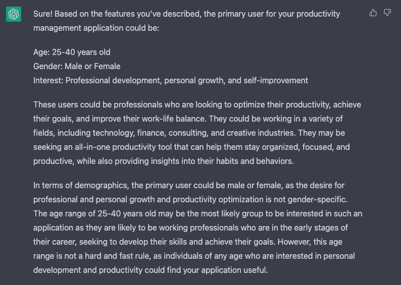 know your customers using chatgpt, chatgpt, demography