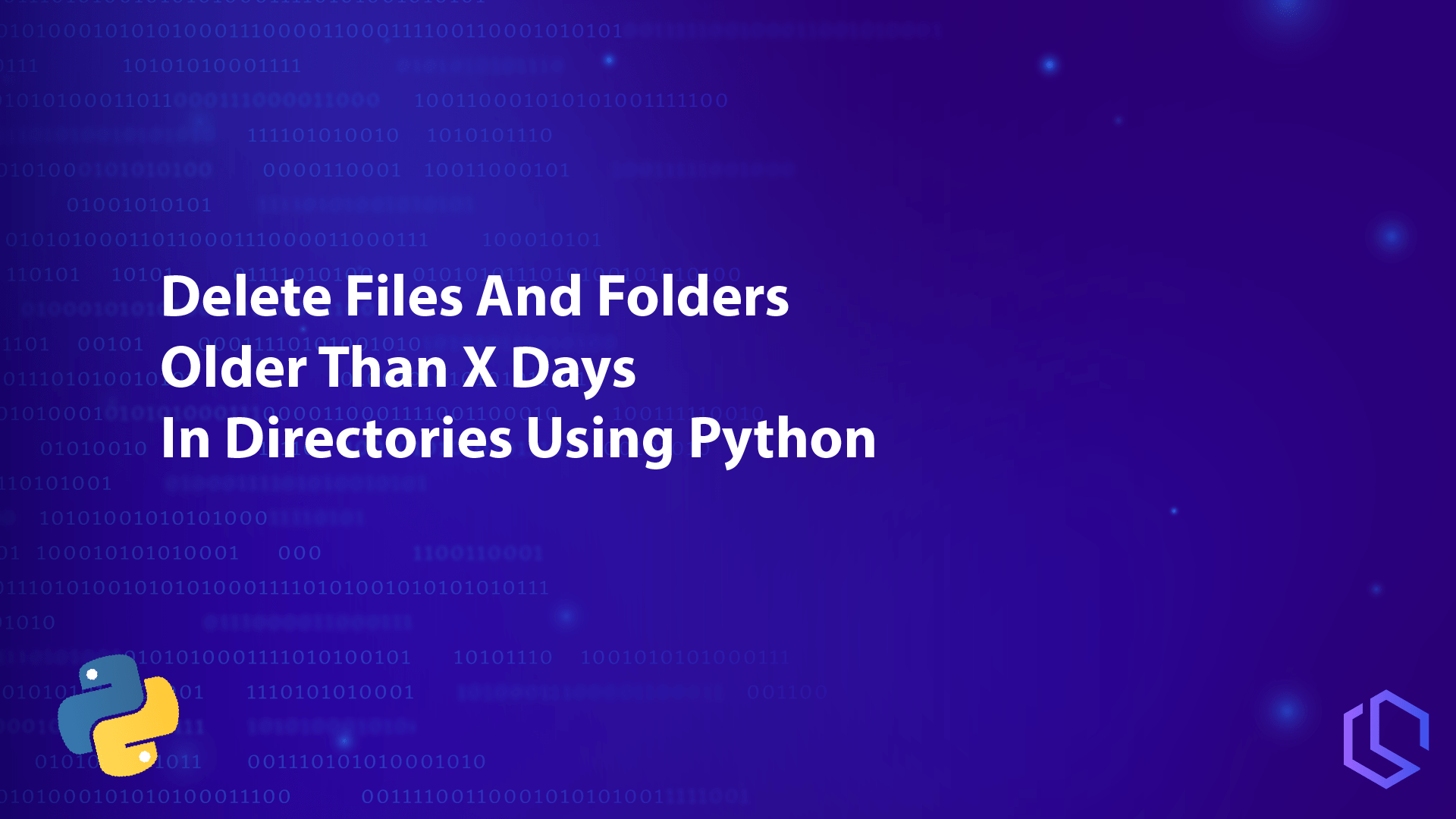 How to delete files and folders in a directory using Python
