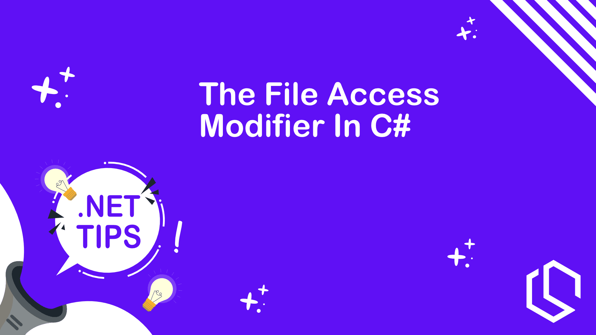 Sharp Modifier Discover the C# File Access Modifier | .NET Tip