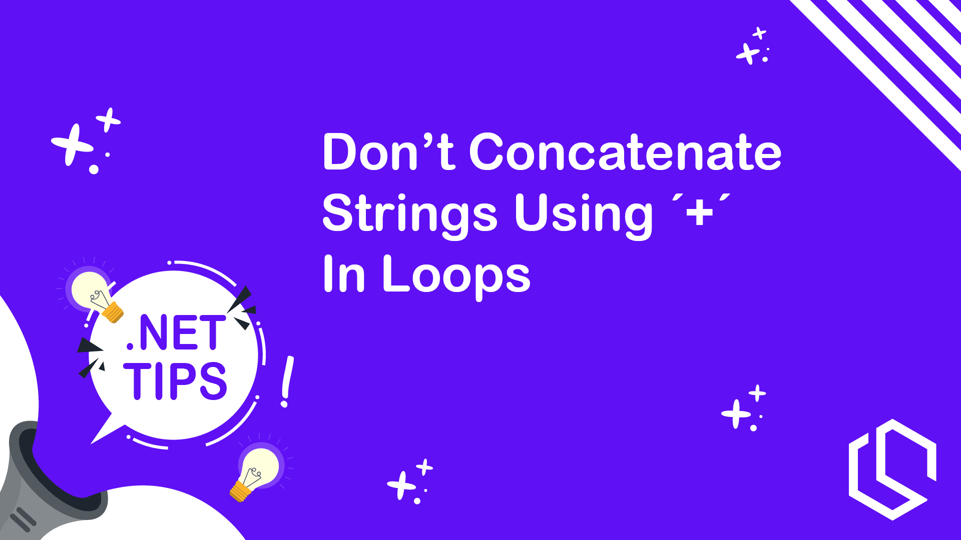 Why You Shouldn't Concatenate Strings Using "+" In Loops