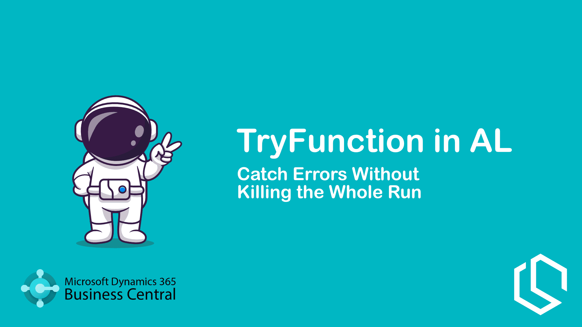 TryFunction in AL - Catch Errors Without Killing the Whole Run